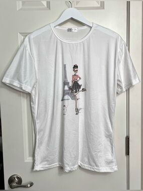 Chase Parisian Girl Graphic Tee